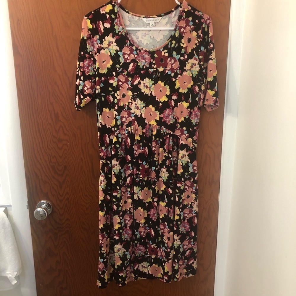 DownEast Floral Casual Dress